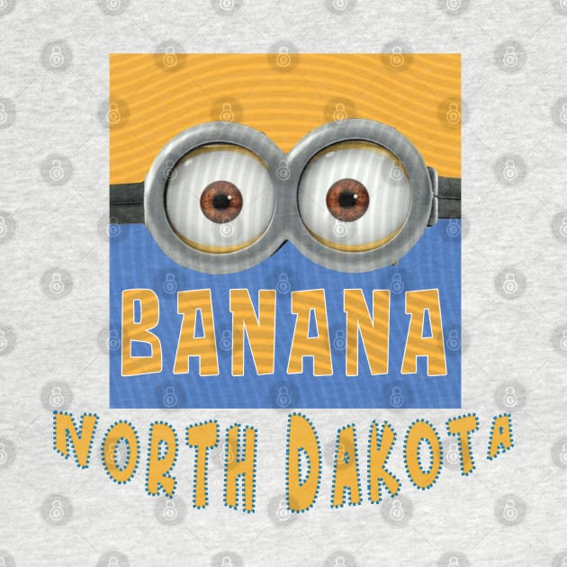 DESPICABLE MINION AMERICA NORTH DAKOTA by LuckYA